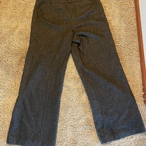 LOFT Charcoal Speckled Trousers